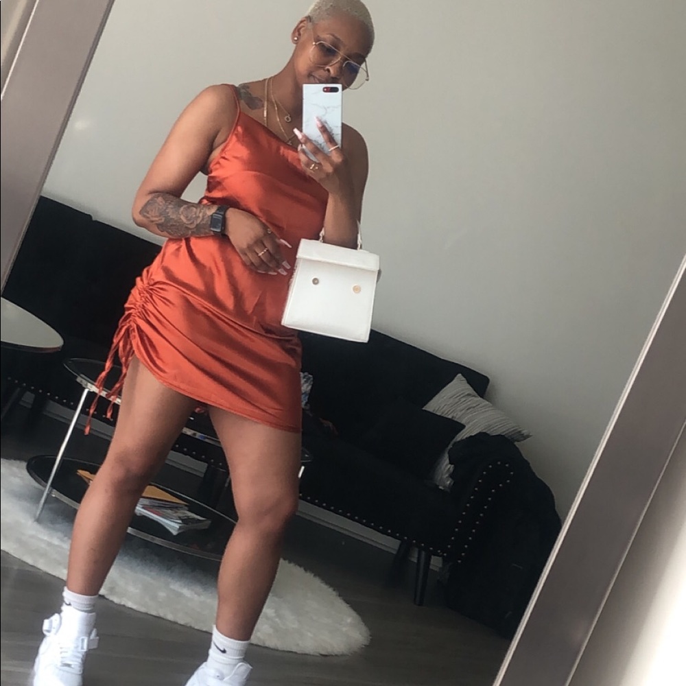Satin Dress